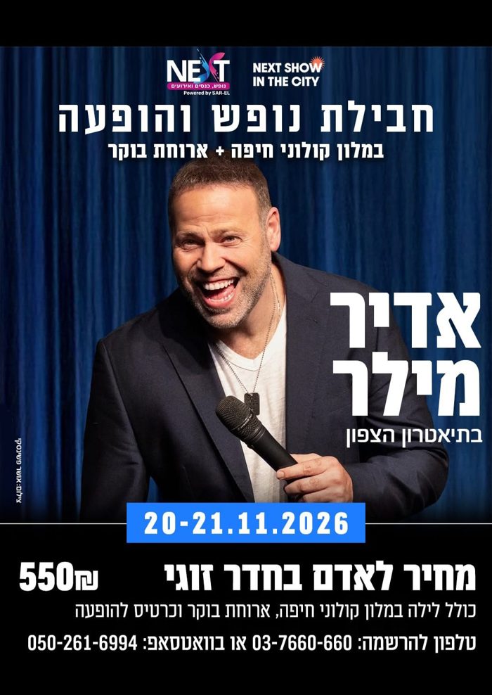 אדיר מילר — סטנדאפ